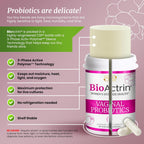 SIGNIFY NATURE Bioactrin Vaginal Probiotics for Women - Bacterial Vaginosis & Yeast Infection Treatment - BV Probiotic - pH Vaginitis Support-28 Pills