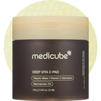 medicube Toner Pads Deep Vita C Facial Toner Pad for Uneven Skin Tone Care