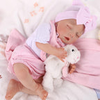 BABESIDE Lifelike Reborn Baby Dolls Boy - 17-Inch Baby Soft Body Realistic-Newborn Baby Doll Full Body Vinyl Real Life Baby Dolls with Toy Accessories for Kids