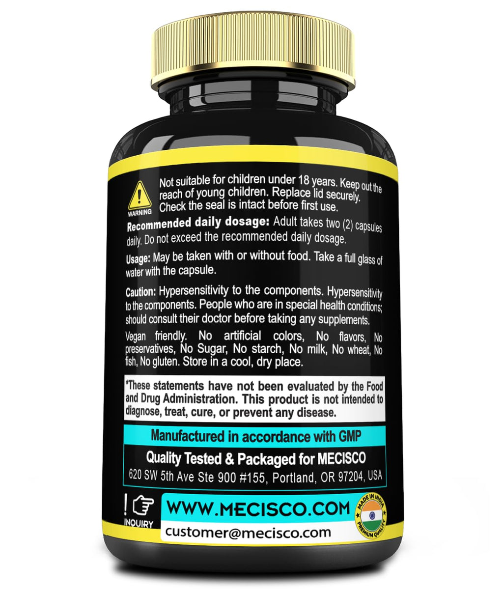 9in1 Shilajit Pure Himalayan Organic with Ashwagandha Root, Panax Ginseng, L-Arginine, Chaga & More - 210 Capsules - Shilajit Supplement for Immunity, Energy Production, Stamina & Comfortable Mood
