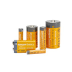 Amazon Basics 20-Count Long-Lasting AAA Alkaline Batteries, 1.5V, 10-Year Leak-Proof Shelf Life for Remote Controls, Flashlights