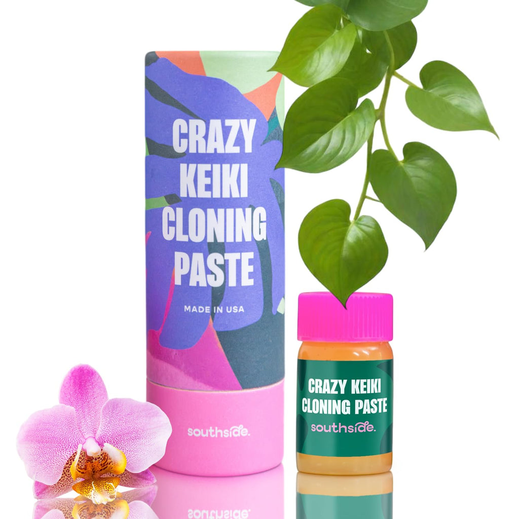 Crazy Keiki Cloning Paste by Southside Plants – Sprout Leaves on Bare Branches with Natural Cytokinin, Hormones & Vitamins – Keiki Paste for Plants and Orchids – 0.25oz