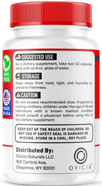 (3 Pack) Max Vitalize Capsules Support Advanced Formula - MaxVitalize Premium Pills All Natural Ingredients Maximum Strenght, Daily Support for Overall Health & Wellness 180 Capsules for 3 Months