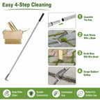 JOLOV Crack Weeder Tool, Long Handle Crevice Weed Scraper