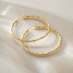 KFERAXSZ Gold Hoop Earrings 14K Gold Hoop Earrings for Women