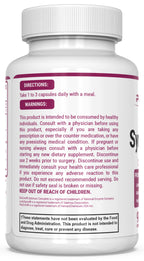 PEScience Symbiont-GI Gut Health Capsules with Zinc Carnosine Pepzin GI, Shelf Stable Probiotic, Digestive Enzymes, Slippery Elm Bark, 30 Day Supply, 90 Capsules