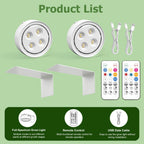 Rechargeable Battery Grow Light, Full Spectrum Indoor Cordless Plant Light