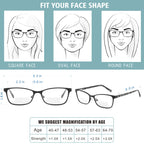 SUNAMOY Bifocal Reading Glasses Women Blue Light Blocking Computer Reader Clear Top Metal Small Cateye Fashion full Frame Ladies Designer Eyeglasses Stylish Lightweight Eyewear 2.50