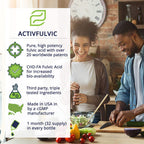 ActivFulvic - Fulvic Acid Liquid Supplement | 32-Day Supply | Digestive Health Support | Enhanced Nutrient Absorption | Natural Detox