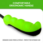 Garden Guru Hook Weeder Tool & Cultivator with Ergonomic Handle – High Carbon Steel Root Weed Puller Cultivator for Dandelion Weeding, Digging, Edging, Planting - Lightweight & Rust Resistant