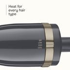 INFINITIPRO BY CONAIR Hot Air Styling Brush Set with 2-Inch and 1.5-Inch Bristles