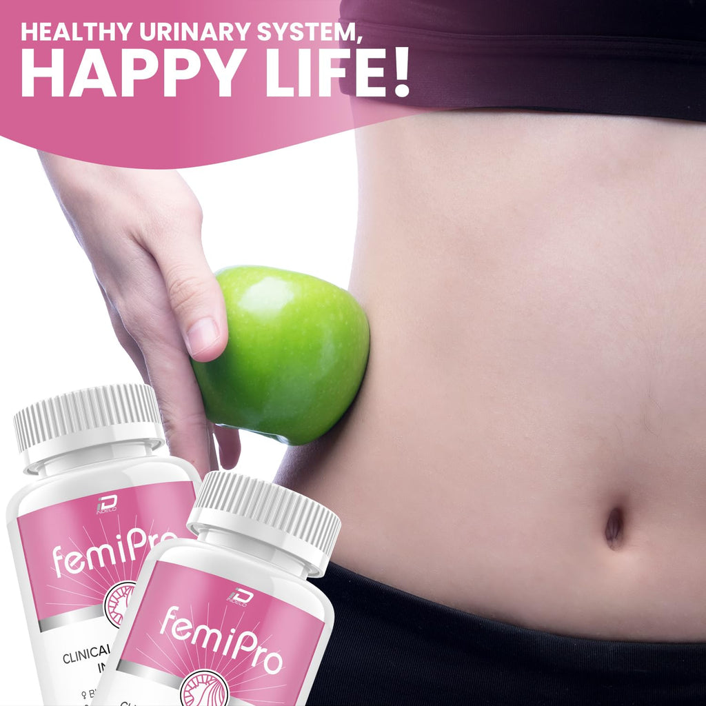 FemiPro Supplement - Probiotic Femi Pro Pills, FemiPro 24 Hour Support Microbiome Probiotic Urinary Control Health, Femie Pro Reviews (5 Pack - 300 Capsules)