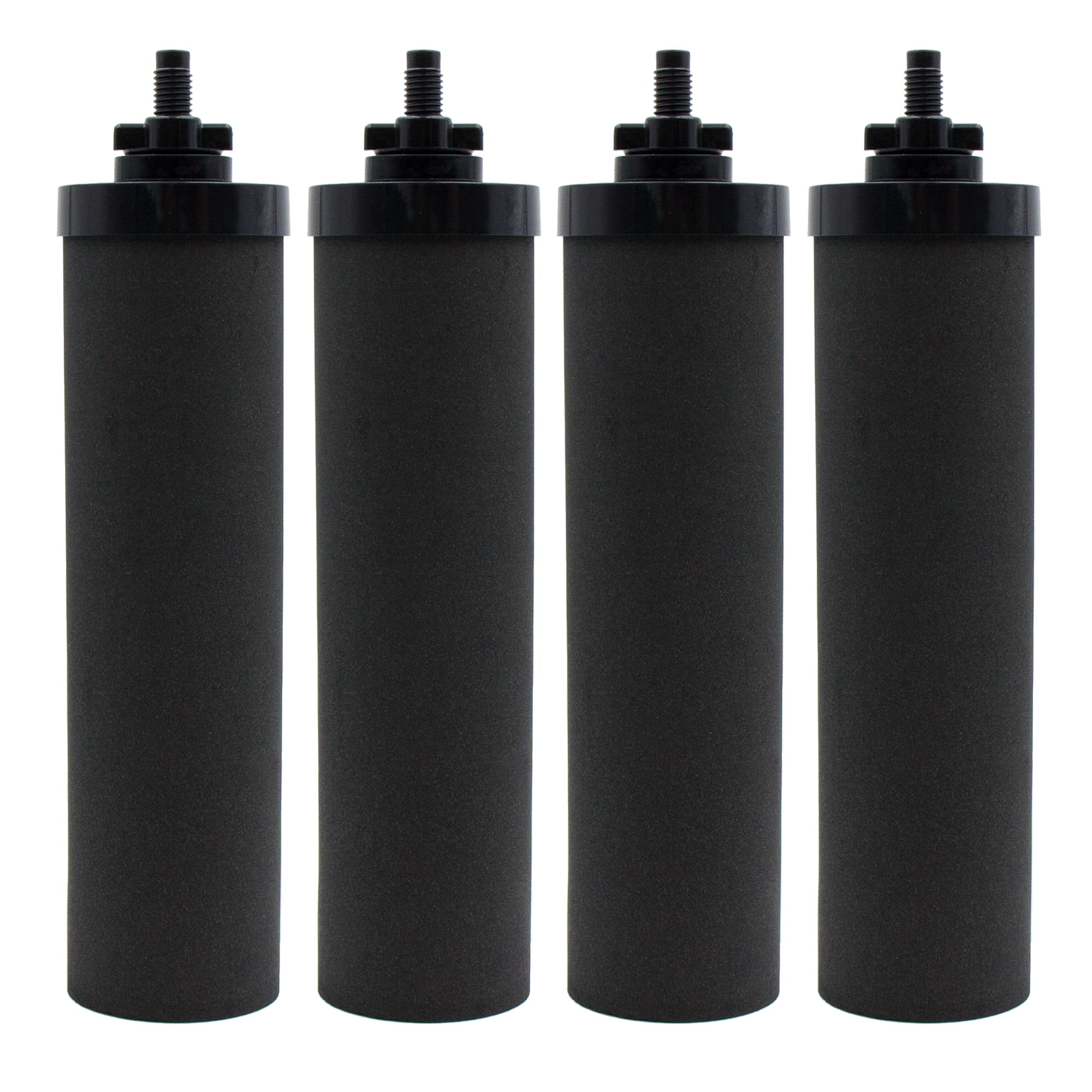 Larayci Water Filter Replacement for Berkey® BB9-2 Black Activated Carbon Filters, Compatible with Berkey® Gravity Water Filter System, Pack of 4