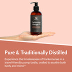 Frankincense Essential Massage Oil for Scars, Stretch Marks & Fine Lines, Firming, Hydrating, Smoothing & Calming Formula with Collagen, Stem Cells, Lavender & Grapefruit, 8 fl oz, by M3