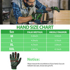 DLY Heavy Duty Work Gloves, Impact Protection Mechanic Gloves, Synthetic Leather Work Gloves, Touchscreen Capable