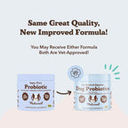 Natural Dog Company Probiotic Chews (90 Bites), Chicken Flavor, Helps with Digestion, Supports Immune System, Probiotics Supplement for Dogs of All Ages, Sizes & Breeds.