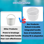 LRWZOV Pool Skimmer Basket Replacement for Hayward SPX1082CA & Aladdin B-152 Swimming Pool Skimmer Models SP1082 SP1083 SP1084 1085 1086 SP1075 1075T 1076 1077 Skimmers Basket (Blue)