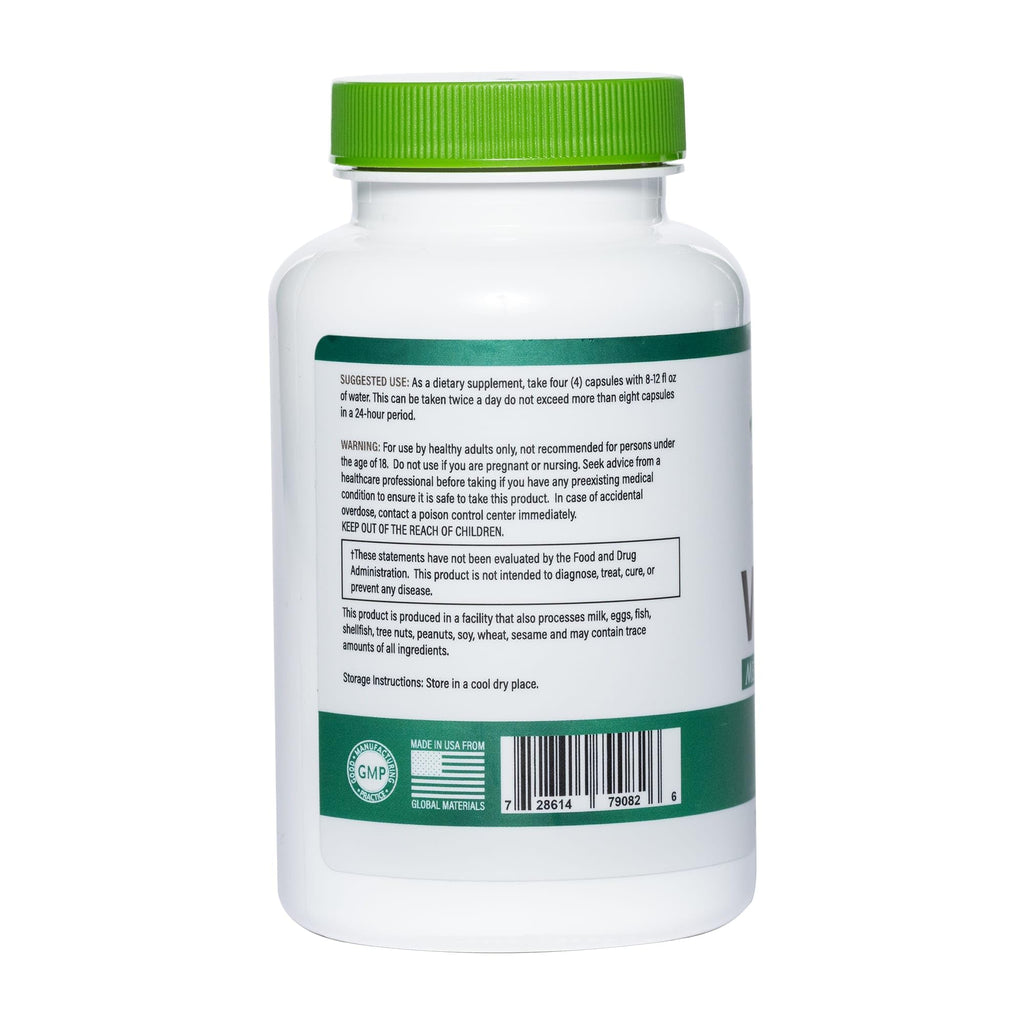 Leviathan Wellness Virility - Men's Potency Support | Zinc (10 mg), Sunflower Lecithin (1200 mg), Celery Extract (1000mg), Maca Root (250 mg) | 120 Capsules, 30 Servings | Made in The USA