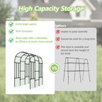 Trellis for Climbing Plants Outdoor - Cucumber Trellis Size:71*47* 79 inch