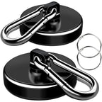 LOVIMAG Magnetic Hooks 200 LBS Strong Magnets Cruise 2Pack Magnet with Hook