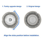 SH30 Replacement Heads for Philips Norelco Series 3000, 2000, 1000 Shavers and S738 Click and Style, Blades for Philips S1560 Shaver, SH30 Blades