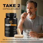(3 Pack) CogniHoney Capsules - Official Cogni Honey Pills Advanced Premium Formula for Maximum Strength, All Natural Ingredients with Vitamins for Overall Health & Wellness, 180 Capsules for 3 Months