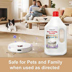 ZORAST Lavender Scent Floor Cleaning Solution, Compatible with All Roborock Mopping Robots (S7, S8, Qrevo, Q7, Q8 series) Deep Cleans for Multiple Hard Floors Stain-Busting & Fresh-Scented