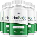 JointBrex Capsules - Joint Brex Pills Advanced Formula Natural Ingredients for Health Support, Reviews - 5 Pack - 300 Capsules