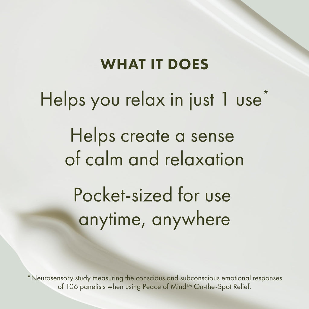 Origins Peace of Mind On-the-Spot Relief | Relaxing Aromatherapy Experience With Eucalyptus, Peppermint & Basil Essential Oils | Wellness Gift, 0.5 Fl Oz