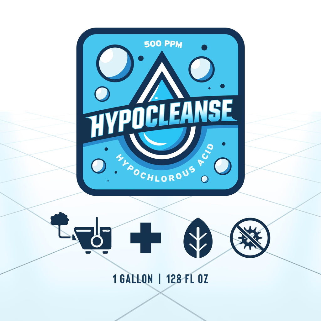 Hypochlorous Acid | HOCl | 500 PPM | 1 Gallon | Multi-Surface Cleaner