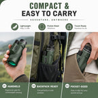 Birthday Gifts for Men Dad Husband Teen, 10x42 Monocular for Outdoor/Hiking
