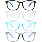 MIGSIR Blue Light Blocking Glasses for Computer Gaming, Fashion Fake Helps Reduce Screen Fatigue Eyeglasses for Women Men