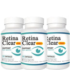 Retina Clear Pro Eye Supplement - Retina Clear for Eyes Capsules - Maximum Strength, Advanced Formula All Natural Visual Wellness, Eye Fatigue Relief & Focus（3PCS