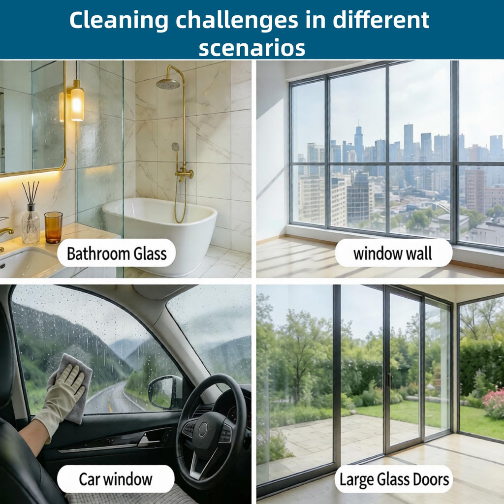 440934 1L Window Cleaner, Cleaning Solution Compatible with ECOVACS Winbot W2 PRO Omni/W2 Omni/W2 PRO/W1 PRO/WINBOT MINI,Glass Cleaner Liquid,Window Cleaning Robot.(1 Bottles)