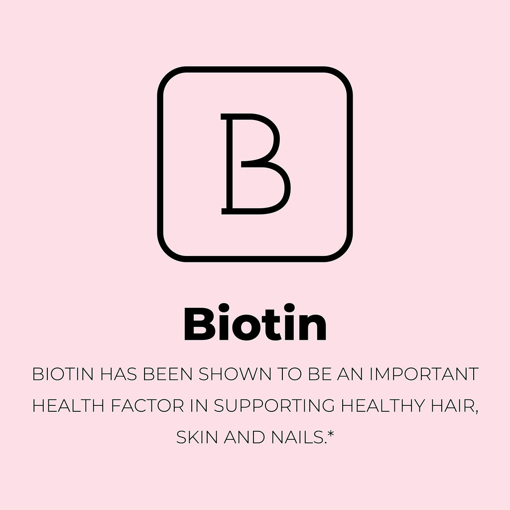Collagen Capsules with Biotin, Hyaluronic Acid, Vitamin C, Hydrolyzed Multi Collagen Peptide Capsules Types I, II, III, V, X For Skin, Hair, Nails and Joint Health Supplement* 120 Count