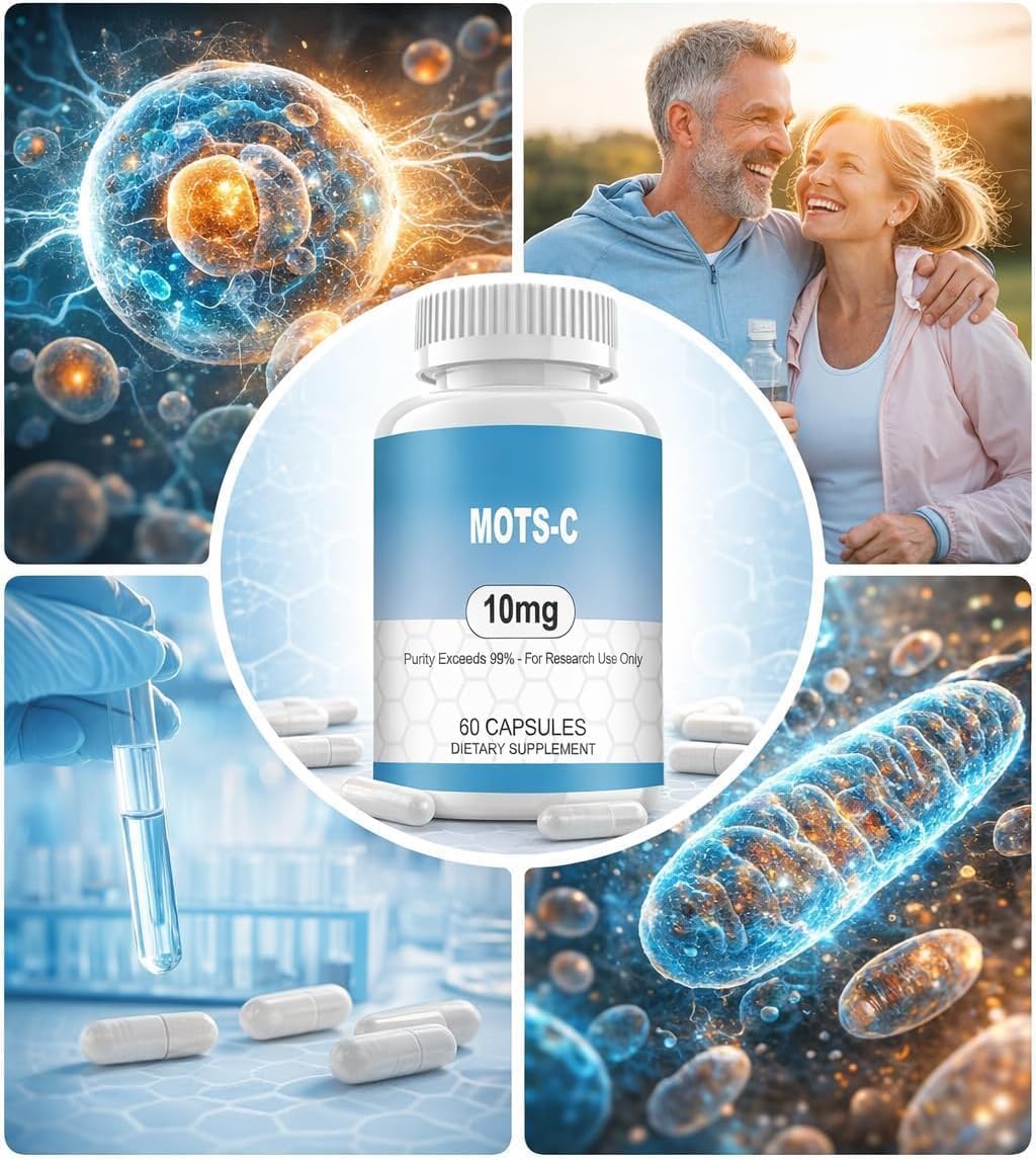 GOUBEE MOTS-c Capsule - 10mg, High-Purity Capsules, 99% Purity - 60 ct