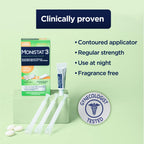 Monistat 3-Day Yeast Infection Treatment, Miconazole Ovule Inserts + Cream