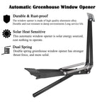 1X Auto Vent Opener Solar Automatic Window Opener for Greenhouse Heat Sensitive Roof Vent Opener Auto Vent Kit Gardening Tools Greenhouse Accessories Hothouse Roof Vent Kit (Dual Spring Up to 15lbs)