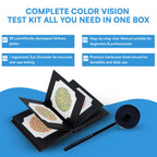 Ishihara Test Chart Books for Color Deficiency 38 Plates with User Manual and One Eye Occluder.