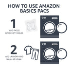 Amazon Basics Laundry Detergent Pacs, Free & Clear, Hypoallergenic, Fragrance Free, HE Compatible, Easy to Use, (New Packaging) 120 Count (Pack of 2)