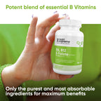 Nutri Supreme, Folate with B6 and B12, Helps Maintain Normal Homocysteine Levels and Cardiovascular Health, 60 Count, Kosher Certified