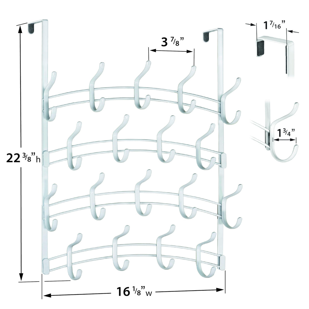 LYNK Professional® Home™ 36 Hook Over the Door Hooks, Door Hanger