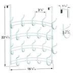 LYNK Professional® Home™ 36 Hook Over the Door Hooks, Door Hanger