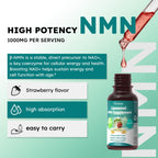 Scibalia NMN Supplement Liquid Drops,4-in-1 NMN Beta 1000mg w. Quercetin TMG Resveratrol for Anti Aging Energy & Immune Support, NMNH Alternative Liposomal High Absorption for Women Men