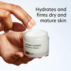 PCA SKIN Hydrating Collagen Cream for Face, Collagen Hydrator Night Cream, Hydrates and Firms Dry Mature Skin, Made with Shea Butter, Olive Fruit Oil, and Sweet Almond Fruit Extract, 1.7 oz Tub