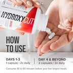 Hydroxycut Original - Thermogenic Supplement - Metabolism & Energy Support - Caffeine 200 mg, C. canephora robusta, Apple Cider Vinegar, Vitamins B & D - for Men & Women - 72 Rapid-Release Capsules