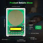 0.01Hz-200kHz Adjustable Frequency Generator for Healing Schumann Sine Waves Resonance Generator 7.83Hz Ultra Low Frequency Generator Resonator with Acrylic Case