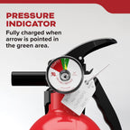 Kidde FA110G Multi Purpose Fire Extinguisher, Wall Mount, for Home/Office/Dorm/Residential, 1A10BC