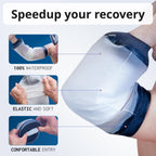 FIGHTECH PICC Line Shower Cover | Available in 3 Sizes | Reusable IV & PICC Line Sleeve | Waterproof Cast Cover for Elbow | PICC Line Covers for Upper Arm Wound (Weight: 220-300 pounds)