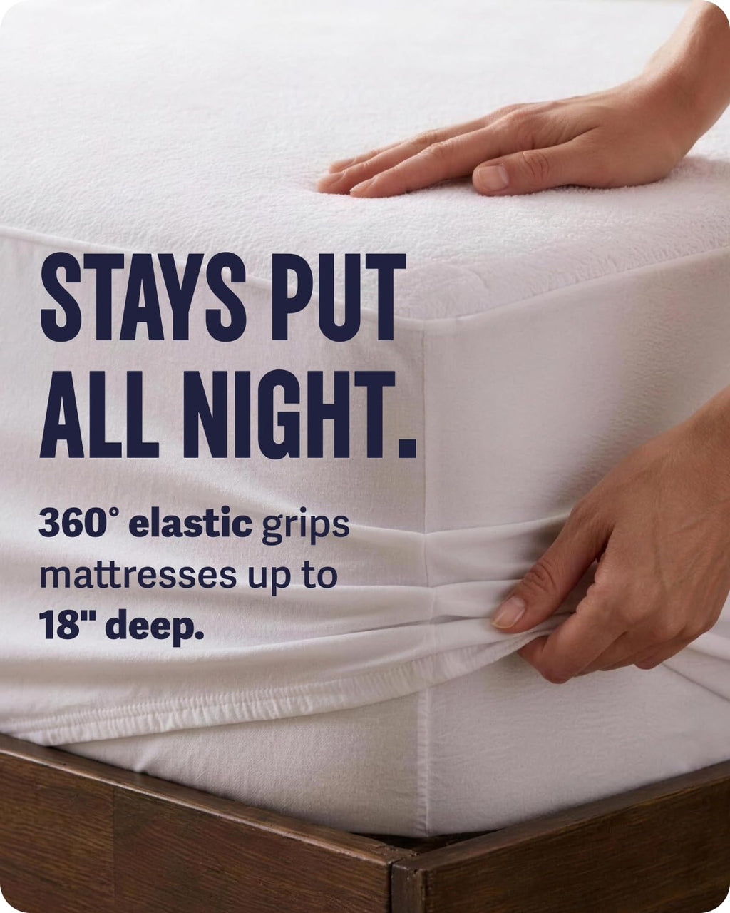 SafeRest Waterproof King Size Mattress Protector